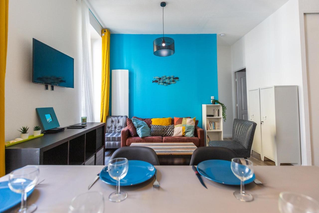 Appartement Bleu Caraibes T4 Proche Gare Et Vieux Port Marseilles Exterior foto